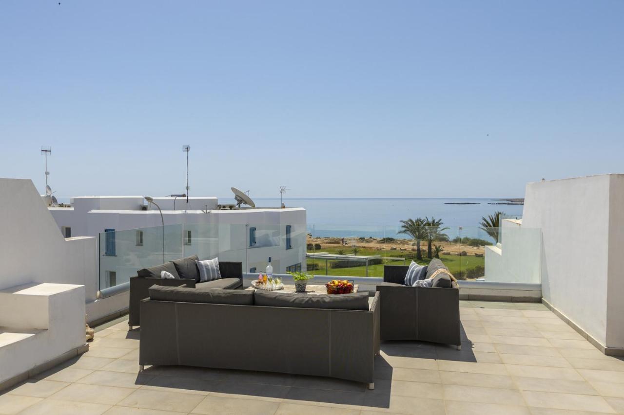 Protaras Villa Kalena Seafront Extérieur photo